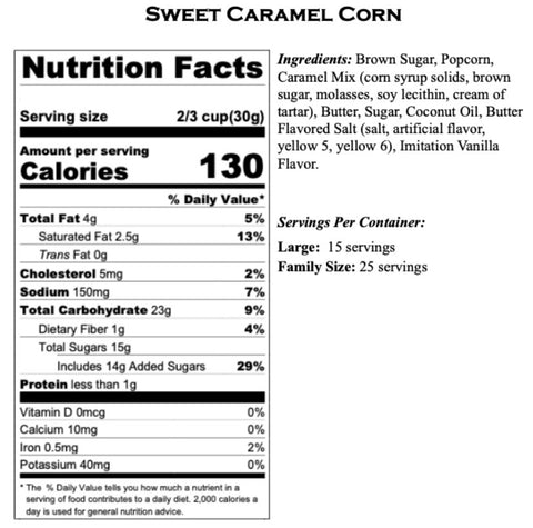 Sweet Caramel Corn